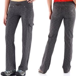 Kuhl Mova Cargo Wide Leg Gray Sweatpants in size 4 Reg